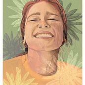 Mi proyecto del curso: Retrato ilustrado con Procreate. Traditional illustration, Vector Illustration, Digital Illustration, and Portrait Drawing project by Estefania Trias Puig - 10.14.2022