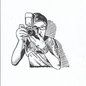 Fotógrafo - Ilustração retrô. Traditional illustration project by Lucas Furtado - 10.14.2022