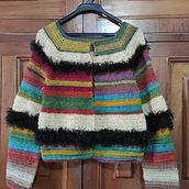 Mi proyecto del curso:  Top-down: prendas a crochet de una sola pieza. Fashion Design, Fiber Arts, DIY, Crochet, and Textile Design project by sofia.mendietav - 12.06.2022