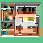 Mi proyecto del curso: Diseño de interiores de principio a fin. Interior Architecture, Interior Design, Interior Decoration, and Spatial Design project by Andres Erazo Liscano - 10.14.2022