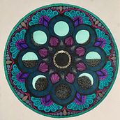 My project for course: The Art of Mandala Drawing: Create Geometric Patterns. Drawing & Ink Illustration project by awarchol3 - 10.15.2022