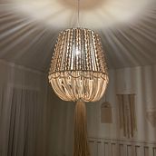 Macrame Lampen . Un proyecto de Artesanía de e.ersendi - 17.10.2022