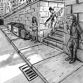 My project for course: Basic Principles of Drawing People from Imagination. Traditional illustration, Fine Arts, Sketching, Pencil Drawing, Drawing, Artistic Drawing, and Figure Drawing project by Brandon Vatavuk - 10.17.2022