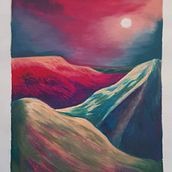 My project for course: Landscapes with Oil Pastels and Crayons: Playing with Light. Traditional illustration, Fine Arts, Pencil Drawing, Drawing, and Artistic Drawing project by clarazmjordan - 10.16.2022