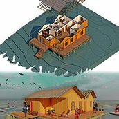 Mi proyecto del curso: Ilustración digital de proyectos arquitectónicos Ein Projekt aus dem Bereich Architektur, L, schaftsbau, Digitale Illustration, Digitale Architektur und Architektonische Illustration von estefa10loaiza06 - 17.10.2022