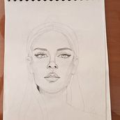 Mi proyecto del curso: Sketchbook de retrato: explora el rostro humano. Esboçado, Desenho, Desenho de retrato, Desenho artístico, e Sketchbook projeto de arenaslopezrosa - 16.10.2022
