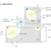 Mi proyecto del curso: Diseño de iluminación para espacios interiores. Architecture, Interior Architecture, Lighting Design, and Digital Architecture project by Lucía Santa Cruz - 10.18.2022