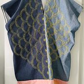 My project for course: Designing Handicraft Garments from Scratch. Un proyecto de Artesanía, Diseño de moda, Bordado, Costura, DIY, Patronaje y confección			 de Sandra Kirpalani - 07.10.2022