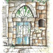 Mi proyecto del curso: Dibujo arquitectónico expresivo con marcadores de colores. Sketching, Drawing, Architectural Illustration, Sketchbook, Ink Illustration, and Traditional illustration project by Andres Ocejo - 10.17.2022