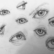 Mijn project van de cursus: Sketchbook met portretten: verken het menselijk gezicht. Sketching, Drawing, Portrait Drawing, Artistic Drawing, and Sketchbook project by Cindy Vanroelen - 10.18.2022
