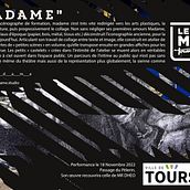 Visuel M.U.R Tours. Street Art project by Madeline Illustratrice - 10.18.2022