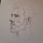 Il mio progetto del corso: Ritratto su blocco da disegno: esplora il volto umano. Sketching, Drawing, Portrait Drawing, Artistic Drawing, and Sketchbook project by Gianmauro Azzani - 10.18.2022