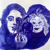 My project for course: Sketchbook Illustration with Pen: Embracing Mistakes. Sketching, Drawing, Sketchbook & Ink Illustration project by Anastasia Prokopenko - 10.18.2022
