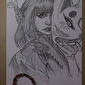 Anime Japan Art. Drawing project by Michal Koszyka - 09.18.2022