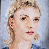 Portrait gwendolin . Traditional illustration project by Steffi B-man - 10.18.2022