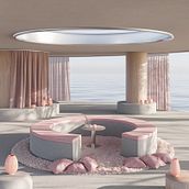 Mon projet du cours : ArchViz d’intérieur. Architecture, Interior Architecture, Digital Architecture, and ArchVIZ project by Albane Desseaux - 10.19.2022