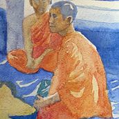 Painting for me-- a lifelong endeavor. Watercolor Painting project by Jo Daneman - 10.19.2022