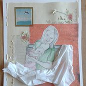 Meu projeto do curso: Técnicas mistas de ilustração para estimular a imaginação. Traditional illustration, Fine Arts, Collage, Drawing, Acr, and lic Painting project by Paula Almeida - 10.19.2022