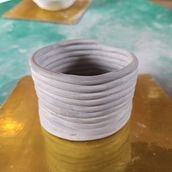Mi proyecto del curso: Cerámica en casa para principiantes. Accessor, Design, Arts, Crafts, Fine Arts, and Ceramics project by rebeca_diazw - 10.19.2022