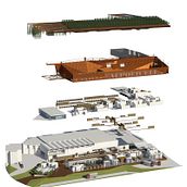 Wine Culture Centre Competition. Architecture project by danilo DI MICHELE - 02.17.2015