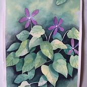 Mi proyecto del curso: Técnicas de acuarela en negativo para ilustración botánica. Traditional illustration, Watercolor Painting, and Botanical Illustration project by mcespliego - 10.19.2022