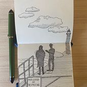 My project for course: Illustrated Diary: Fill Your Sketchbook with Experiences. Traditional illustration, Sketching, Drawing, Sketchbook & Ink Illustration project by jfonseca75 - 10.19.2022