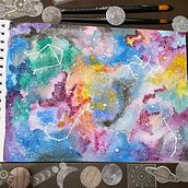 Meu projeto do curso: Técnicas modernas de aquarela. Traditional illustration, Fine Arts, Painting, and Watercolor Painting project by gabrielamarilyne - 10.20.2022