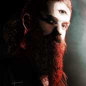 FARUK, THE DEMON. (SALUBRI). Drawing, Digital Illustration, Portrait Drawing, and Digital Drawing project by headley_designer - 10.20.2022