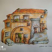 Il mio progetto del corso: Disegno architettonico espressivo con pennarelli colorati. Sketching, Drawing, Architectural Illustration, Sketchbook & Ink Illustration project by elisaavezza - 10.19.2022