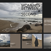 BETWEEN A SECOND . Un projet de Design , UX / UI, Conseil créatif, Marketing, Webdesign, Créativité , et Gestion de portefeuille de rosa pinto - 18.10.2022