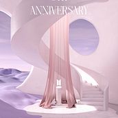 9th anniversary in the purple dunes.. Un proyecto de Diseño 3D, Arquitectura, Arquitectura digital y Música de Jorge Gallego - 09.07.2022