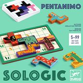 Djeco Sologic - Pentanimo juego de lógica para niños Ein Projekt aus dem Bereich Traditionelle Illustration, Verpackung, Produktdesign und Spielzeugdesign von Isa Pirracas - 20.10.2022