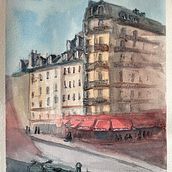 Il mio progetto del corso: Disegno architettonico con acquerello e inchiostro. Un proyecto de Bocetado, Dibujo, Pintura a la acuarela, Ilustración arquitectónica, Sketchbook e Ilustración con tinta de Marina Cattoi - 20.10.2022