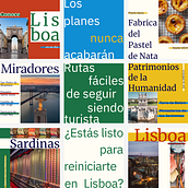 Conoce Lisboa . Un progetto di Design, Br, ing, Br, identit, Graphic design, Tipografia, Design di loghi e Design tipografico di Rebeca Rojano - 20.10.2022