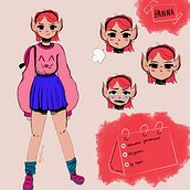 Meu projeto do curso: Desenho de personagens repletos de carisma. Un proyecto de Diseño de personajes, Bocetado, Dibujo, Stor, telling, Stor, board, Dibujo artístico y Narrativa de Llyn Farina - 20.10.2022