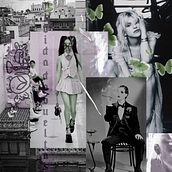 Vision Board para el curso de "Introducción al estilismo de moda". Design project by Elisa Serret Morato - 10.20.2022