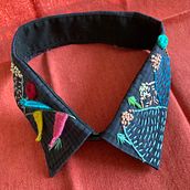 Mi proyecto del curso: Técnicas básicas de bordado: puntadas, composiciones y gamas cromáticas. Un progetto di Design di accessori, Costume design, Ricamo, Teoria del colore e Textile Design di Verónica Carrillo - 19.10.2022