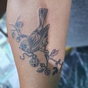 Mi proyecto del curso: Técnicas de tatuaje blackwork con línea fina. Un progetto di Design di tatuaggi di Joel Fernandez - 20.10.2022