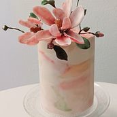 Mon projet du cours : Cake design floral : créez des œuvres d'art comestibles. Design, and DIY project by belkita70 - 10.21.2022
