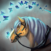 Mein Abschlussprojekt für den Kurs: Digitale Fantasy-Tierillustration für Anfänger. Traditional illustration, Drawing, Digital Illustration, Digital Drawing, and Digital Painting project by Ines Dee - 10.21.2022