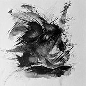 My project for course: Mindful Painting with India Ink. Projekt z dziedziny Trad, c, jna ilustracja,  Sztuki piękne,  Malarstwo, R, sunek ołówkiem, Portret,  R, sunek art, st, czn,  R i sunek atramentem użytkownika p23374 - 21.10.2022