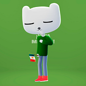 No se vayan sin desayunar.. Projekt z dziedziny  Animacja, Animacja postaci i Projektowanie postaci użytkownika Victor Mejia - 15.09.2022