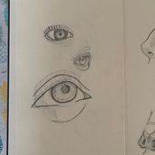 My project for course: Portrait Sketchbooking: Explore the Human Face . % Monika T tarafından hazırlanan Eskiz çizimi, Çizim, Portre Çizimi, Sanatsal Çizim, Ve Eskiz defteri projesi - 10.21.2022