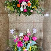 Mi proyecto del curso: Diseño y creación de composiciones florales. Un projet de Design d'intérieur, Pa, sagisme, Décoration, DIY , et Art floral et végétal de Carmen Marcela Cardenas Galo - 21.10.2022