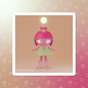 My project for course: Kawaii Character Creation in 3D with Blender . Traditional illustration, Character Design, Digital Illustration, 3D Modeling, and Manga project by Joanna Strutynska - 10.22.2022