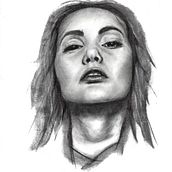 My project for course: Artistic Charcoal Portraiture: Creating Atmosphere. Traditional illustration, Fine Arts, Drawing, Portrait Drawing, Realistic Drawing, and Artistic Drawing project by Tony - 07.22.2022