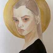 Il mio progetto del corso: Ritratto ad acquerello a partire da una fotografia. Traditional illustration, Watercolor Painting, and Portrait Drawing project by Assunta Maria - 10.22.2022