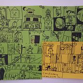 Comic de Halloween. Un projet de Illustration traditionnelle, Créativité, Dessin , et Créativité avec les enfants de leo.gabo - 22.10.2022