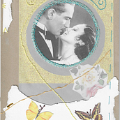 BORDADO SOBRE PAPEL AMOR. Un projet de Collage , et Broderie de Yani Ferreira - 23.10.2022