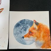My project for course: Expressive Animal Portraits in Watercolor Ein Projekt aus dem Bereich Traditionelle Illustration, Aquarellmalerei, Realistische Zeichnung und Naturalistische Illustration von pippell - 23.10.2022